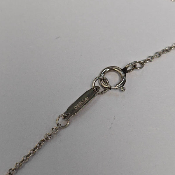 Tiffany Keys Platinum 950 Silver Necklace
