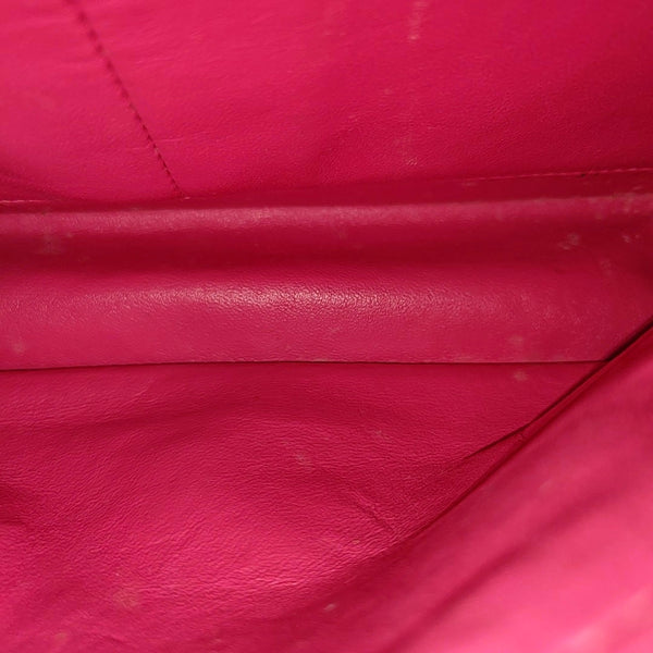 CLASSIC FLAP Small Quilted Patent Leather Red
