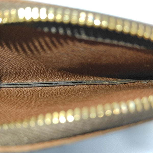 Monogram Coated Canvas Card Holder Brown