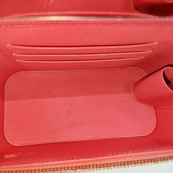 VANITY CASE Small Quilted Lambskin Pink