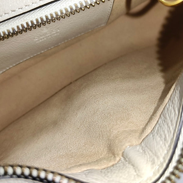 Aphrodite Small Calfskin White