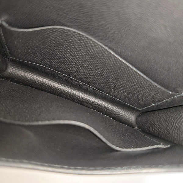 Constance Slim Epsom Black Wallet