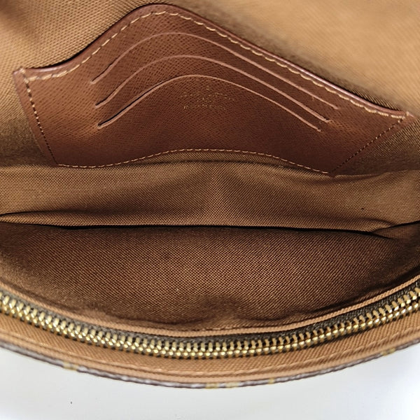 IVY Monogram Coated Canvas Brown