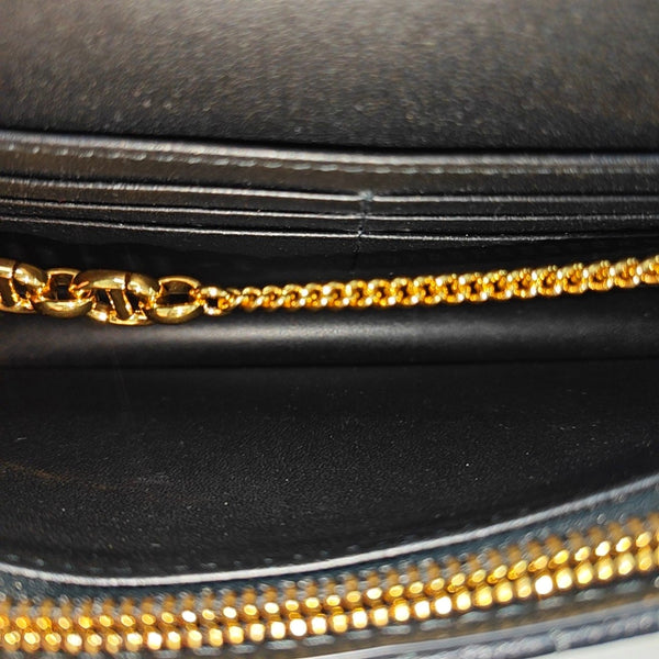 Dior Caro Small Cannage Calfskin Black