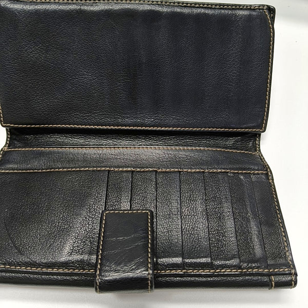 Calfskin Wallet Black