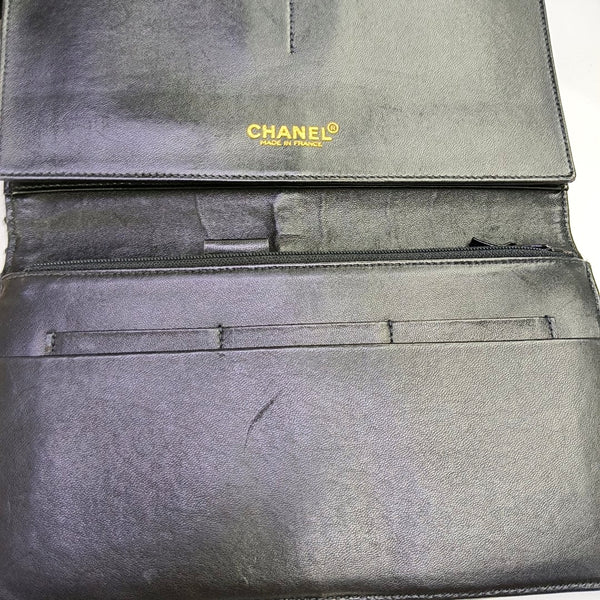 CLASSIC FLAP Small Quilted Calfskin Black