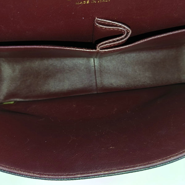 CLASSIC FLAP Jumbo Quilted Grained Calfskin Black