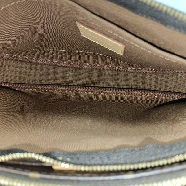 MULTI Monogram Coated Canvas Brown