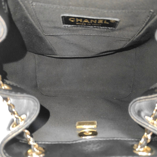 DUMA Quilted Lambskin Black