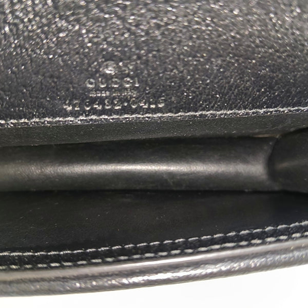 Authenticated pre-owned Dionysus Super Mini Monogram Denim Black - Shoulder Bag at Looply