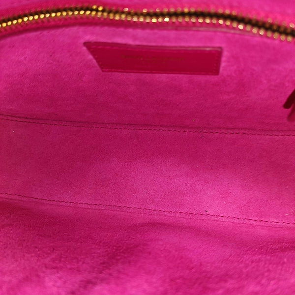 Authenticated pre-owned LE 5 À 7 Calfskin Pink - Top Handle Bag at Looply