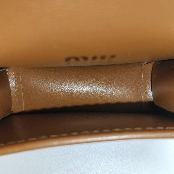Calfskin Shoulder Bag Brown