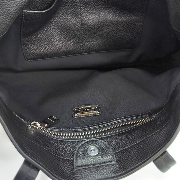 Calfskin Tote Bag Black