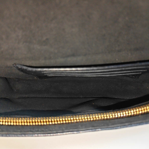 IVY Monogram Calfskin Black