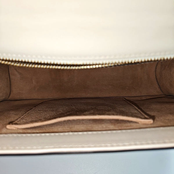 Sylvie Small Calfskin White
