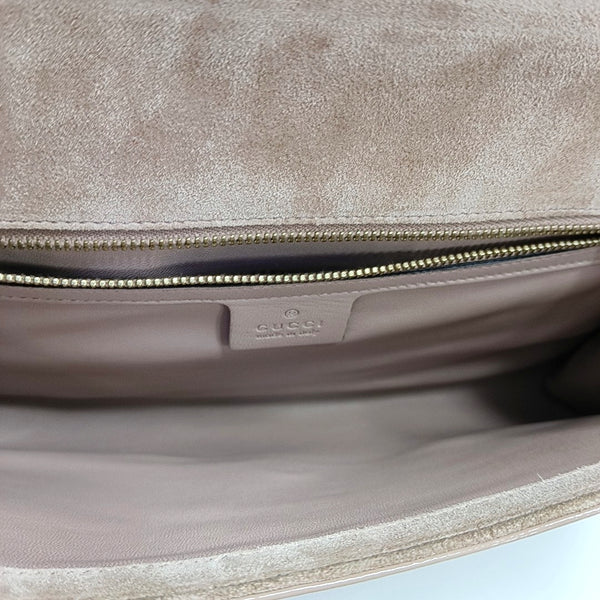 Monogram Calfskin Clutch Pink