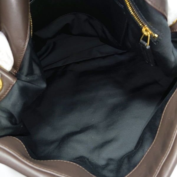 JAMIE 4.3 Quilted Lambskin Brown