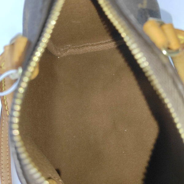SPEEDY Nano Monogram Coated Canvas Brown