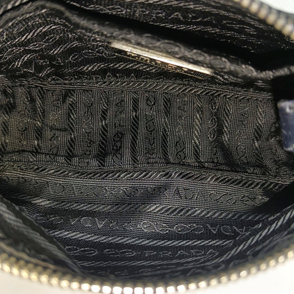 Nylon Top Handle Bag Black