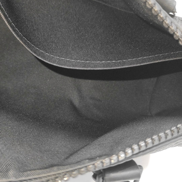 KEEPALL 25 Monogram Calfskin Black