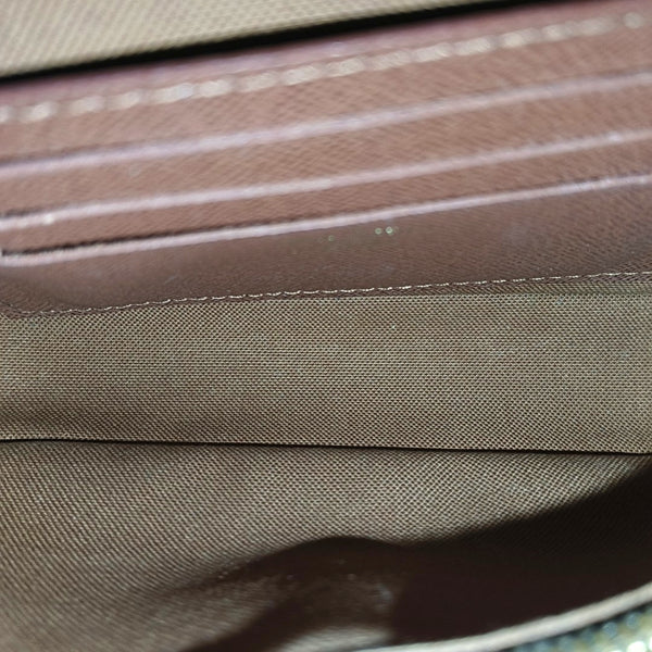 IVY Monogram Coated Canvas Brown