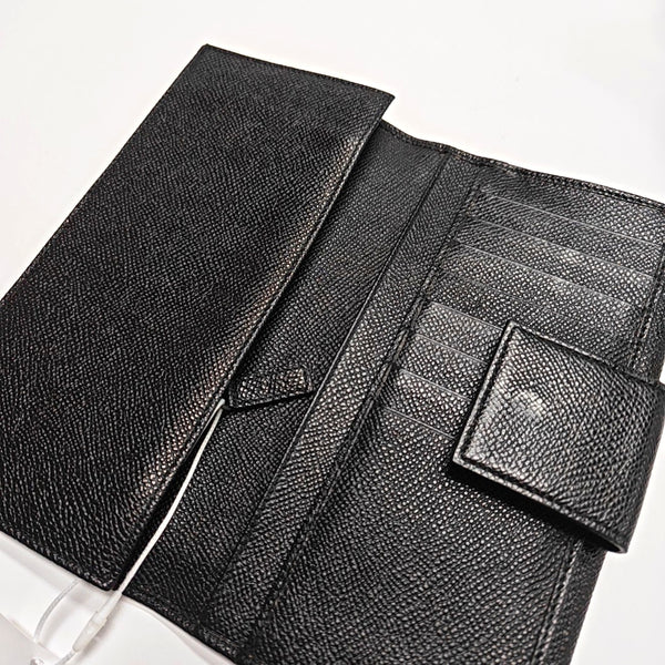 BVLGARI Calfskin Black Wallet