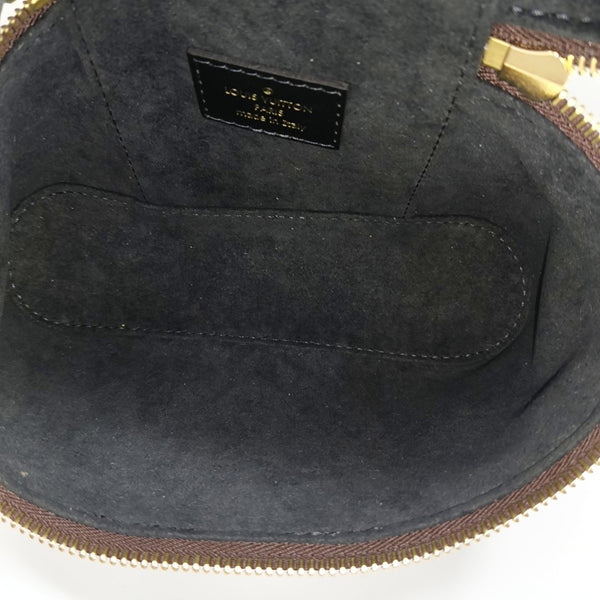 Vanity Chain Pouch Monogram Coated Canvas Brown