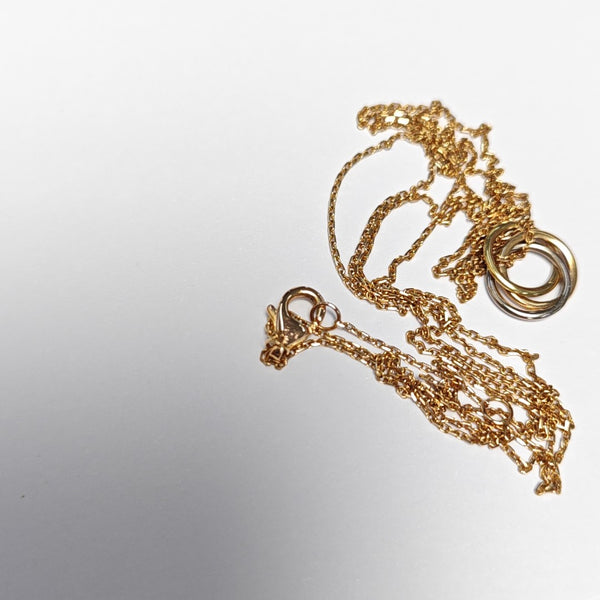 TRINITY 18k Rose Gold Necklace