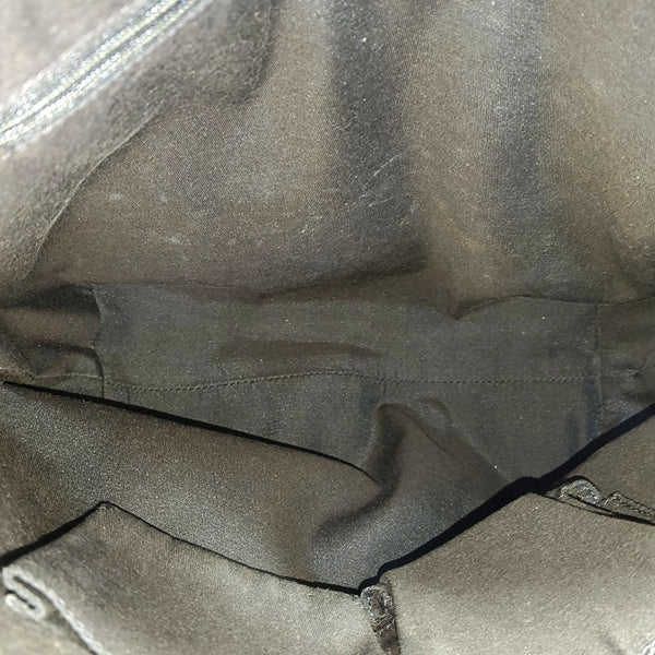 Monogram Coated Canvas Tote Bag Beige