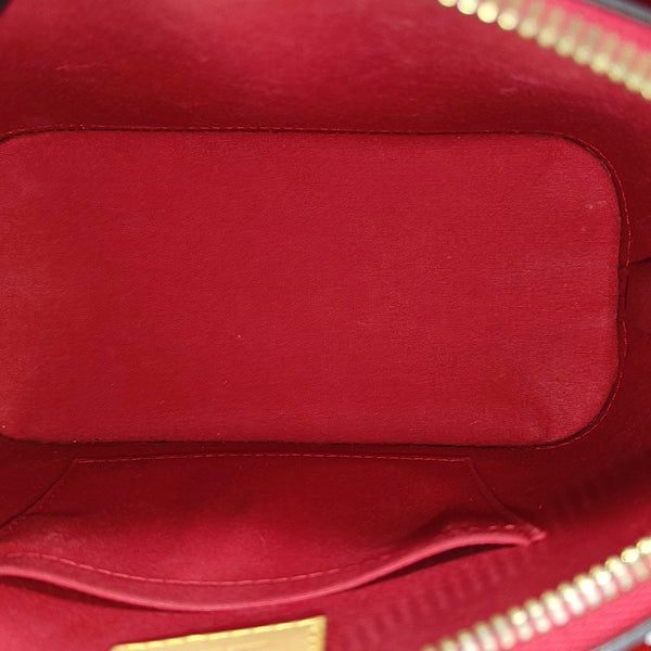 ALMA BB Monogram Charol Rojo