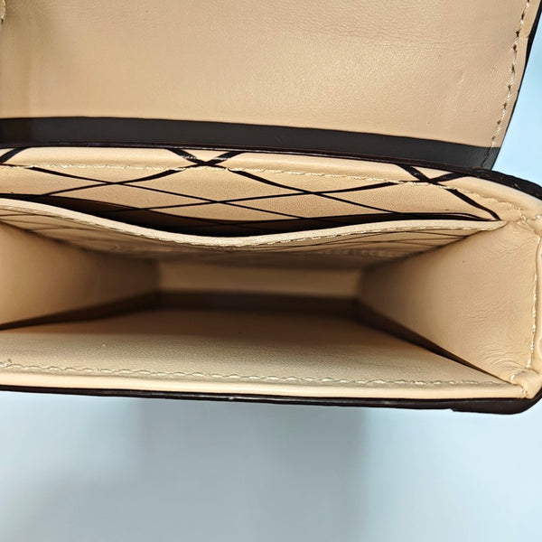 TRUNK Monogram Coated Canvas Brown