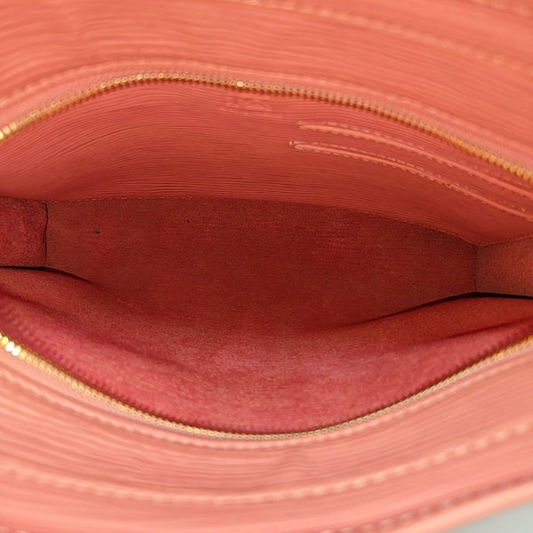Leather Clutch Pink