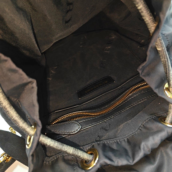 The Rucksack Medium Nylon Black