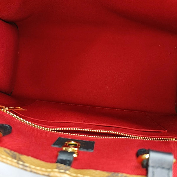 Authenticated pre-owned ONTHEGO MM Monogram Coated Canvas Brown - Tote Bag at Looply