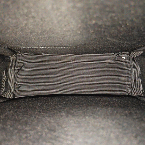 Fabric Top Handle Bag Black