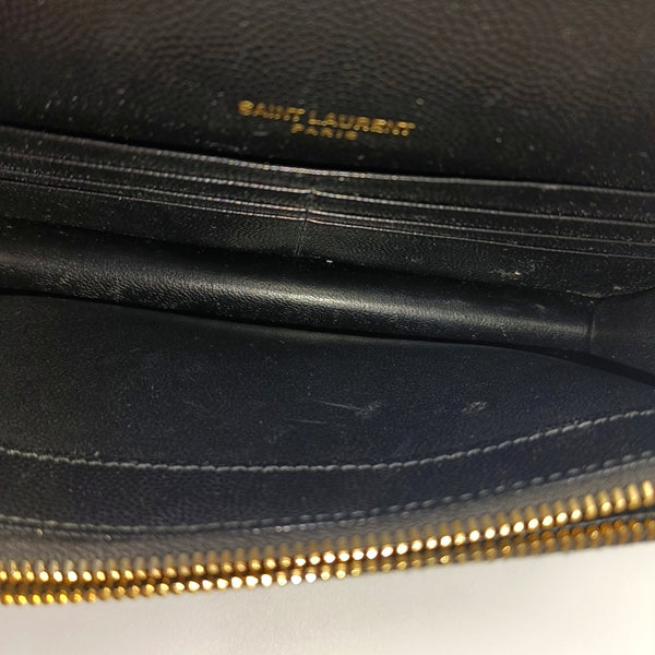 MONOGRAM WOC Chevron Calfskin Black