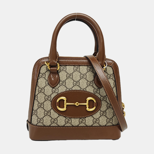Horsebit 1955 Mini Coated Canvas Beige