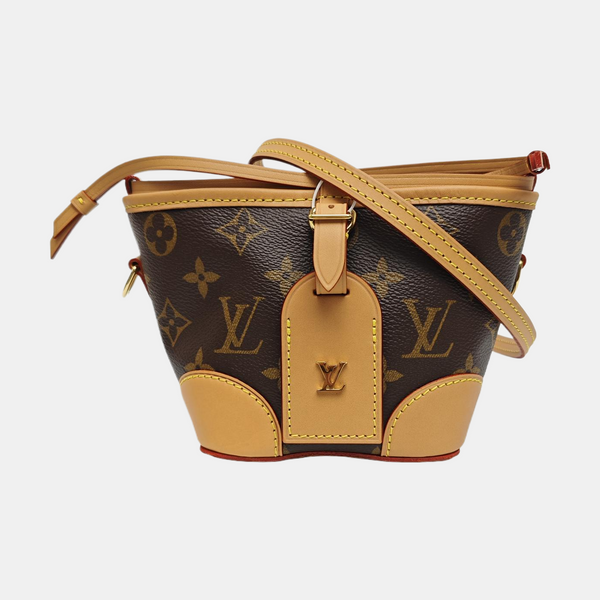 NOÉ Monogram Coated Canvas Brown