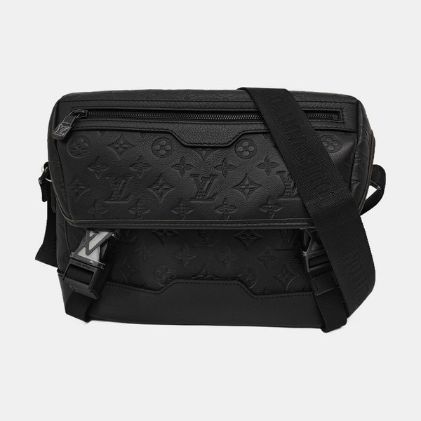 PULSE Monogram Calfskin Black