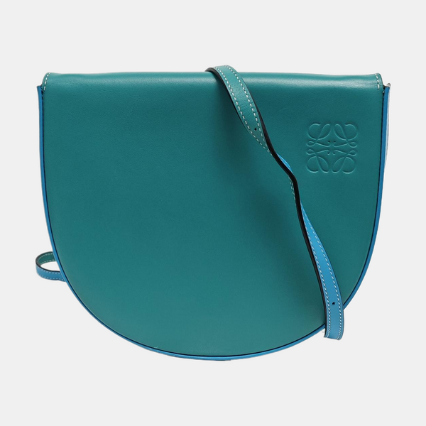 Heel Calfskin Blue