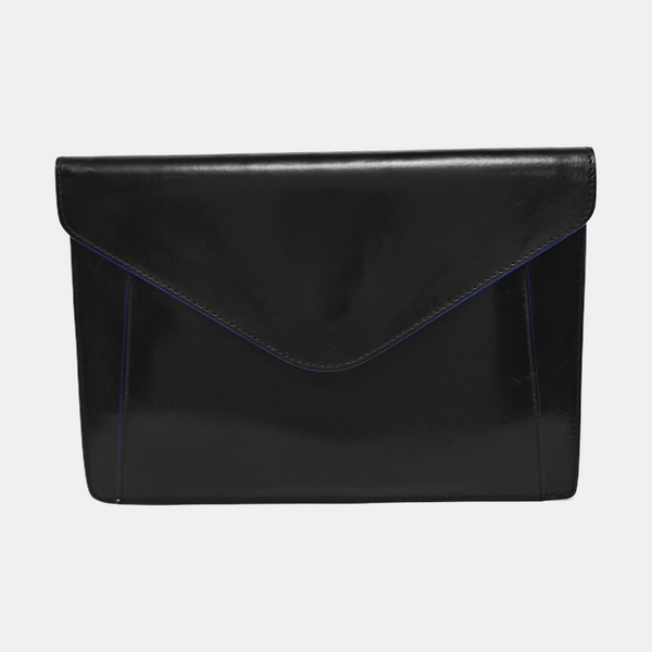 Calfskin Clutch Black