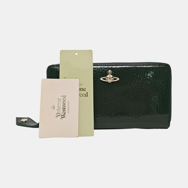 Leather Wallet Green