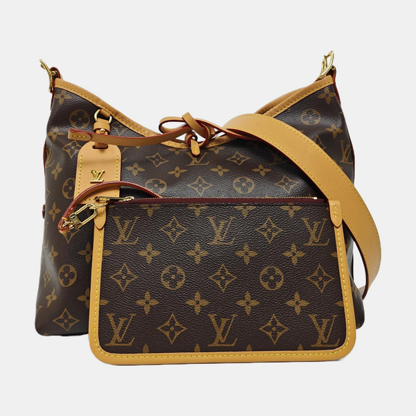 CARRYALL PM Monogram Coated Canvas Brown
