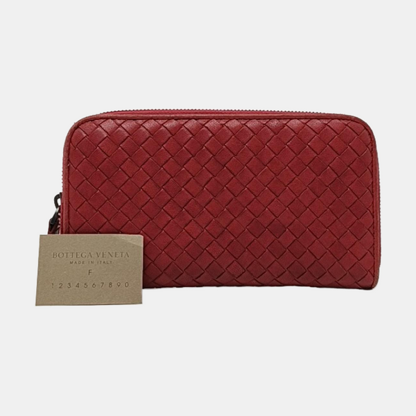 Calfskin Wallet Red