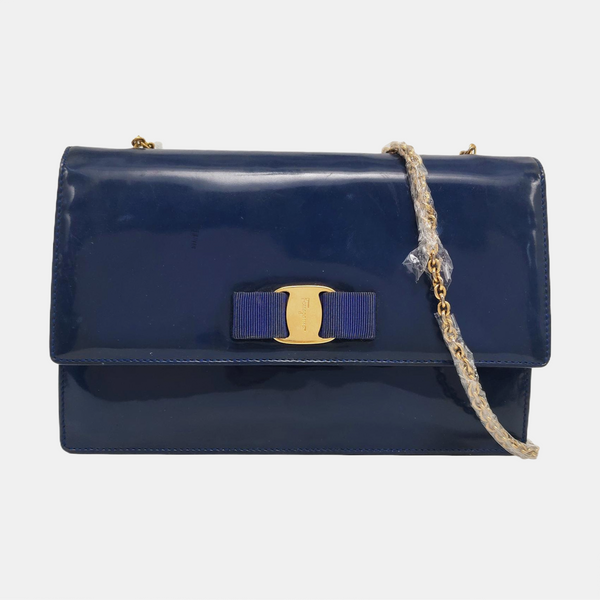 Ginny Calfskin Blue