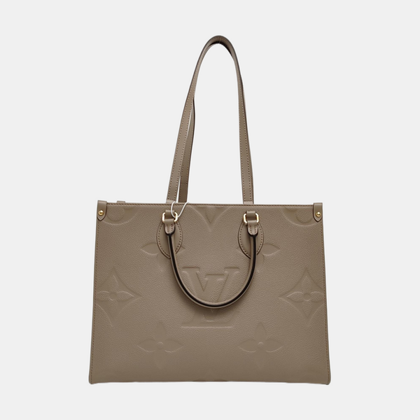 ONTHEGO MM Monogram Calfskin Gray