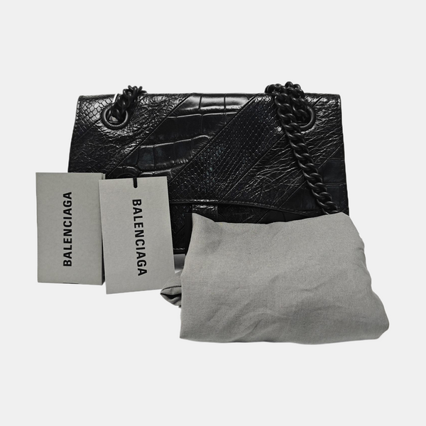 Crush Small Calfskin Black