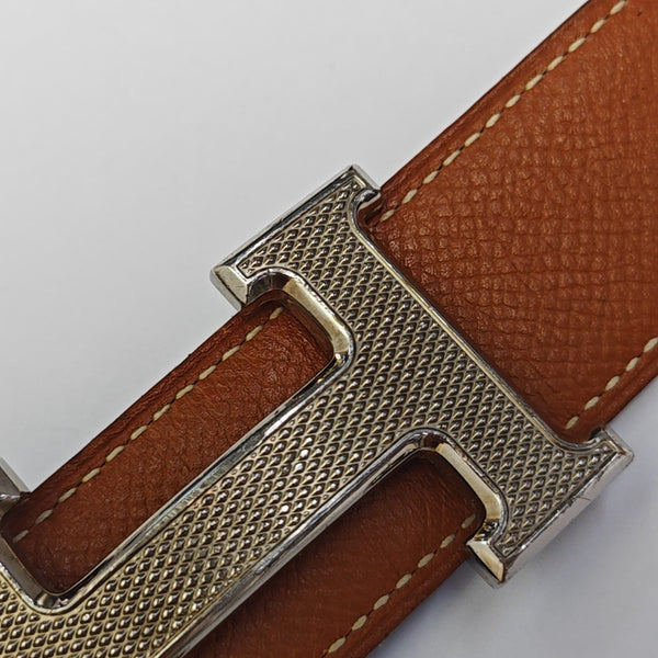 Leather Belt Orange