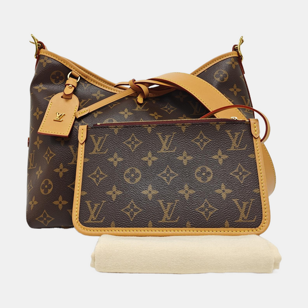 CARRYALL PM Monogram Coated Canvas Brown