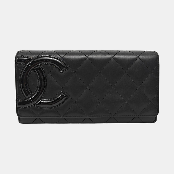 CAMBON Mini Quilted Calfskin Black